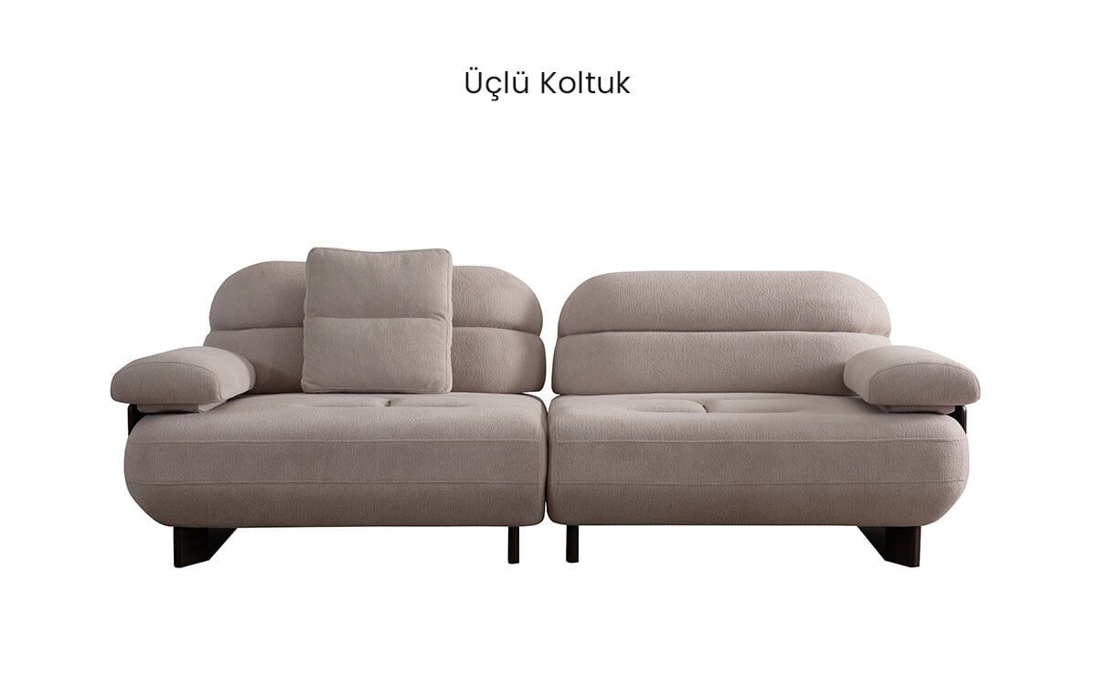 Rudie Koltuk Takımı Üçlü Koltuk